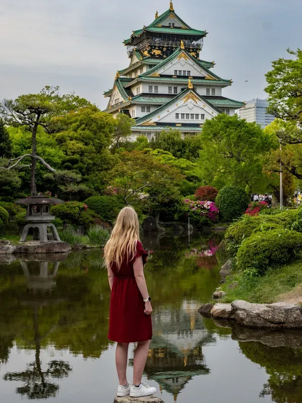 Osaka Castle visitor photo 1