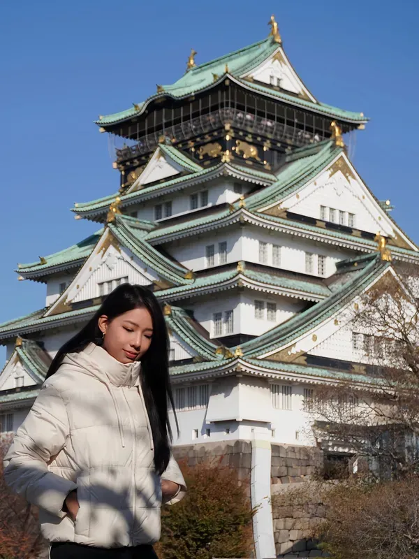 Osaka Castle visitor photo 2